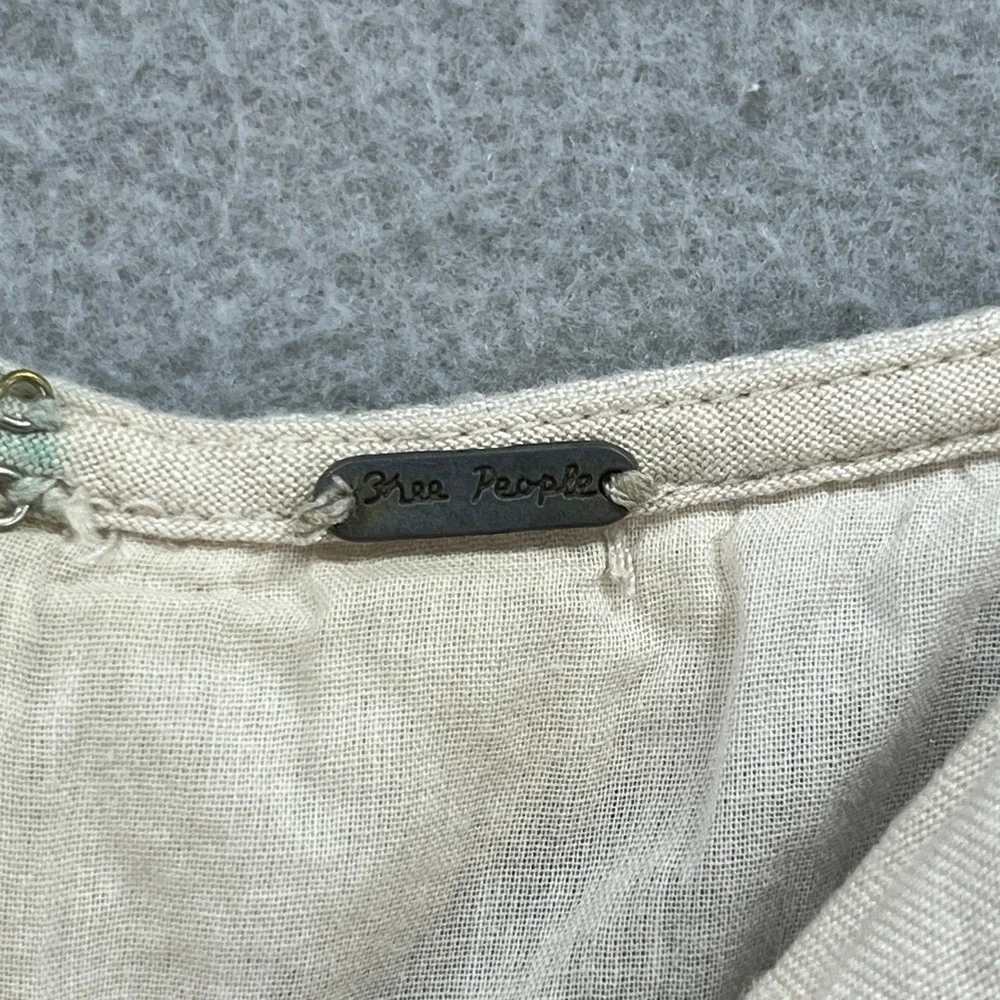 Free People embroidered rayon
